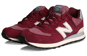 New Balance 574 Burgundy Sea Salt 1 3112480