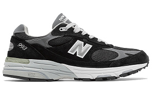 New Balance 993 MiUSA Black Grey Women's 1 3113301