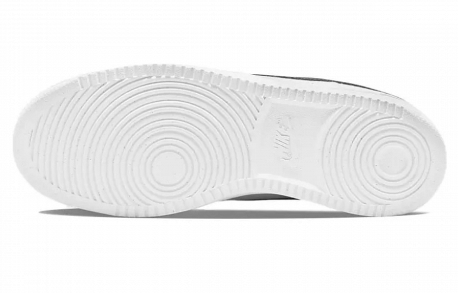 Nike Court Vision Low Anti-Slip Wear-Resistant Low-Top Skateboard Shoes Men's Black White