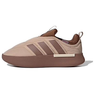 Adidas Adipuff Anti-Slip Wear-Resistant Low-Top Casual Shoes Unisex Brown