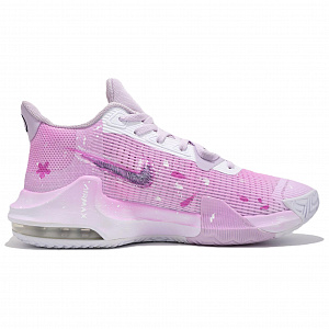 Nike Air Max Impact 3 Cherry Blossom Season Anti-Slip Wear-Resistant Low-Top Basketball Shoes Unisex Purple Pink 1 3118503