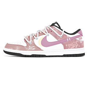 Nike Dunk Skateboard Shoes Unisex Low top Pink 1 3118551