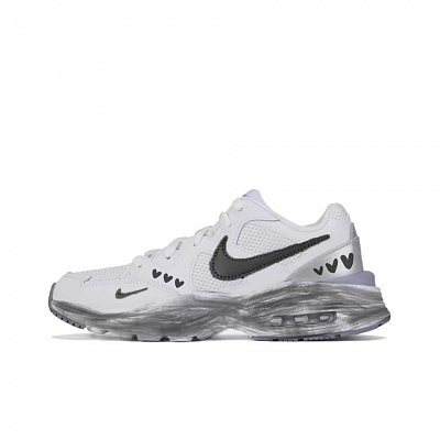 Nike Air Max Fusion Cushioning Anti-Slip And Wear-Resistant Low-Top Running Shoes Women's Black White