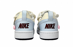 Nike Court Borough Low Anti Slip Wear Resistant Low Top Skateboard Shoes GS Blue 3 3119016