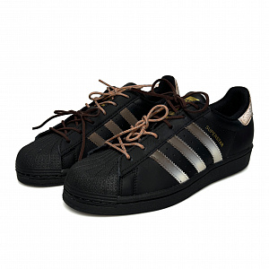Adidas Originals SUPERSTAR Slip-Resistant Low-Top Skateboard Shoes Unisex Coffee 2 3119033