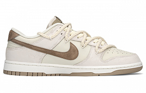 Nike Dunk Anti-Slip And Wear-Resistant Lightweight Height Increasing Low-Top Skateboard Shoes Unisex Khaki Brown 1 3119148