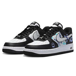 Nike Air Force 1 Anti-Slip And Wear-Resistant Lightweight Low-Top Skateboard Shoes Unisex Black White 2 3119160