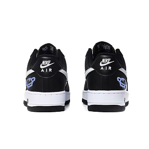 Nike Air Force 1 Anti-Slip And Wear-Resistant Lightweight Low-Top Skateboard Shoes Unisex Black White 3 3119161