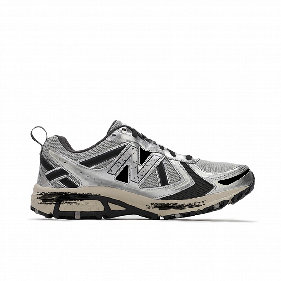 New Balance NB 410 Cushioning Anti-Slip Wear-Resistant Breathability Low-Top Running Shoes Unisex Black White Gray купить в интернет-магазине Yoocart с быстрой доставкой по России.