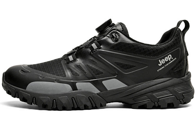 Jeep Cushioning Anti Slip, Wear Resistant, Water Resistant, Coverage Support Low Top Casual Shoes Men's Black