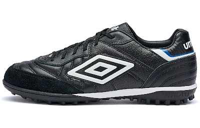 Umbro Speciali TF Turf Abrasion Resistant Breathable Soccer Shoes Men's Black