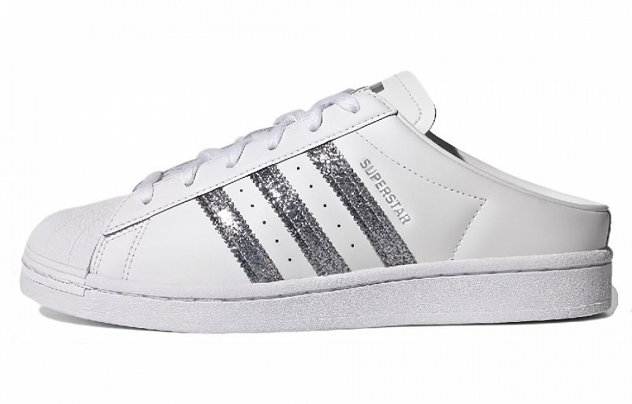 Superstar Women's Adidas Originals Mule 'White Silver Metallic' Women's