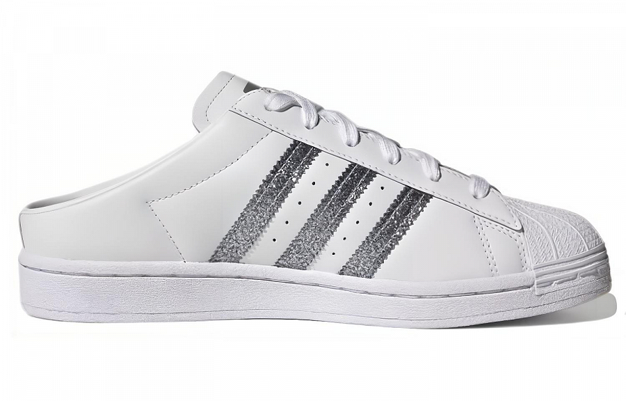 Superstar Women's Adidas Originals Mule 'White Silver Metallic' Women's