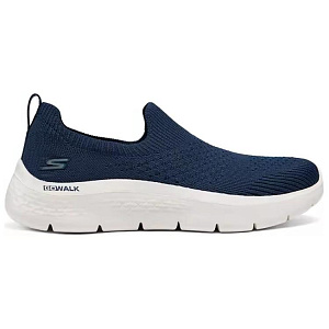 Skechers Women's GO WALK Breathable And Lightweight Low Top Casual Shoes Women's Blue White 1 3126595