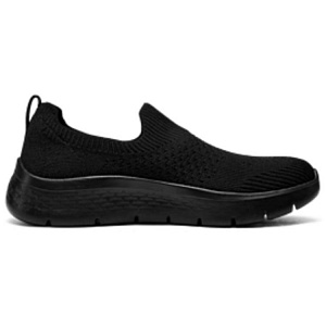 Skechers Go Walk Fle Breathable And Lightweight Low top Casual Shoes Women's Black 1 3126599