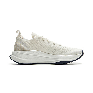 LiNing Comfortable Cushioning Slip Resistant Abrasion Resistant Breathable Low Top Sprint Running Shoes Men's White Red 1 3126628