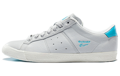 Onitsuka Tiger Lawnship Abrasion Resistant Balance Low Top Skateboard Shoes Unisex Gray Blue