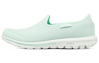 Skechers Go Walk Classic Anti Slip Wear Resistant Low Top Casual Shoes Women's Green