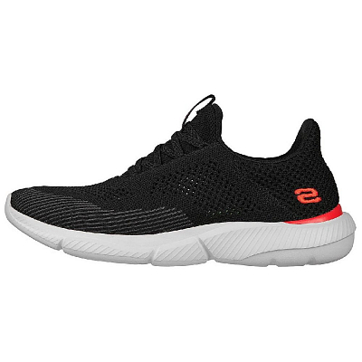 Skechers Ingram Cushioning Anti-Slip And Wear-Resistant Breathable Support Low-Top Casual Shoes Men's Black Orange