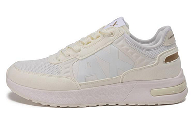ARMANI EXCHANGE Low Top Sports Casual Shoes Men's Ivory