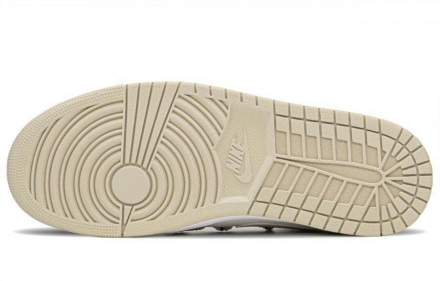 Jordan Air Jordan 1 Vintage Basketball Shoes Men's Khaki Beige Gray