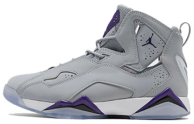 JORDAN True Flight 'Wolf Grey Purple'