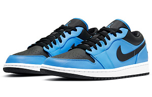 Air Jordan 1 Low 'University Blue Black' 2 3130495