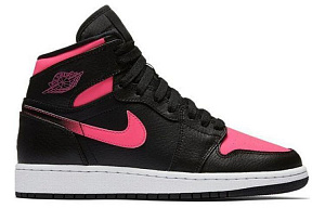 Air Jordan 1 Retro High 'Black Hyper Pink' Gs 1 3130926