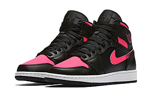 Air Jordan 1 Retro High 'Black Hyper Pink' Gs 2 3130927