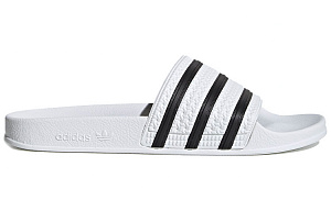 Adidas Adilette White Core Black White 1 3131249