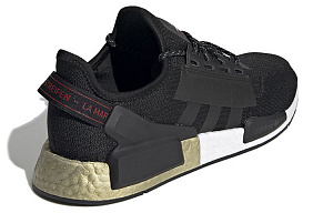 Adidas Nmd V2 Core Black Gold Metallic 2 3131268