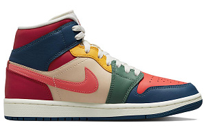 Air Jordan 1 Mid Se 'Multi Color 2022' Women's 1 3131320