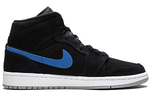 Jordan 1 Mid Multi Color Swoosh Black 1 3132813