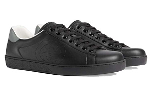 GUCCI Ace 'Interlocking G   Black' 1 3134732