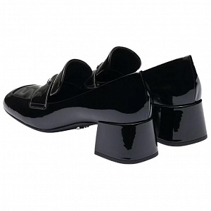 PRADA Patent Leather Loafers 'Black' Women's 2 3134773