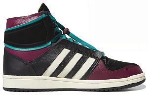 adidas originals Top Ten Black Burgundy 1 3137389