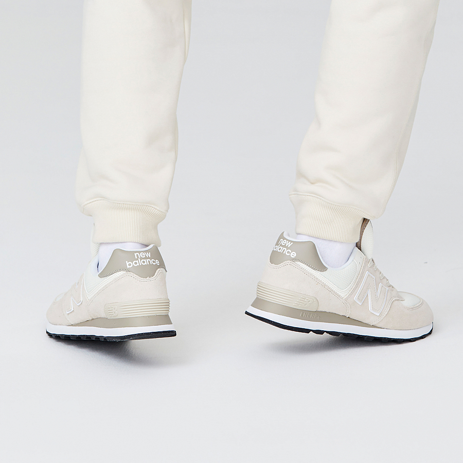 New Balance 574 Ivory Beige White