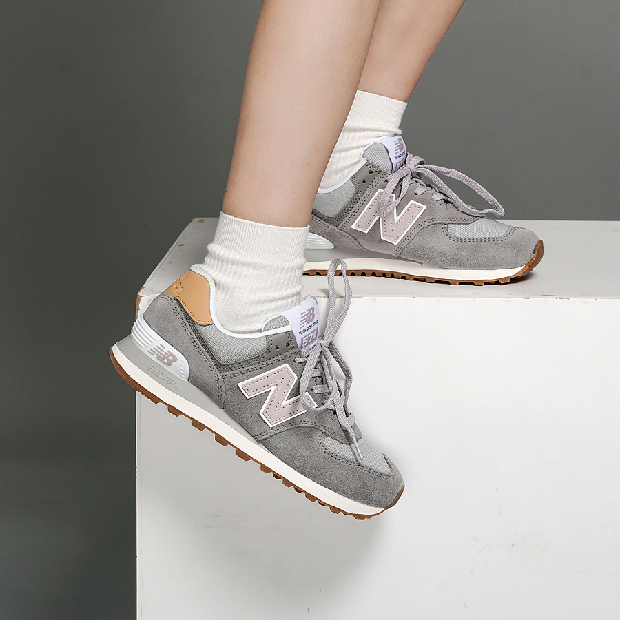 New Balance 574 Tencel Steel Rose Water Women's