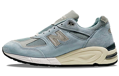 New Balance 990v2 Kith Storm Blue