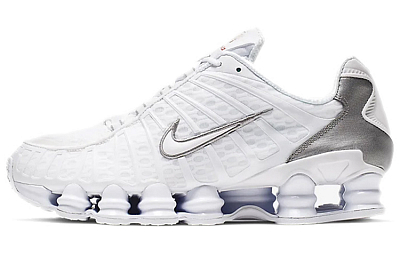 Nike Shox Tl White Metallic Silver