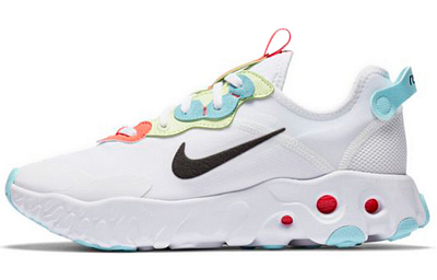 Nike React ART3MIS White Bright Crimson Women's