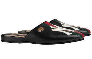 GUCCI New York Yankees X GUCCI Women's Princetown Slipper 'Black' Women's 1 3139394