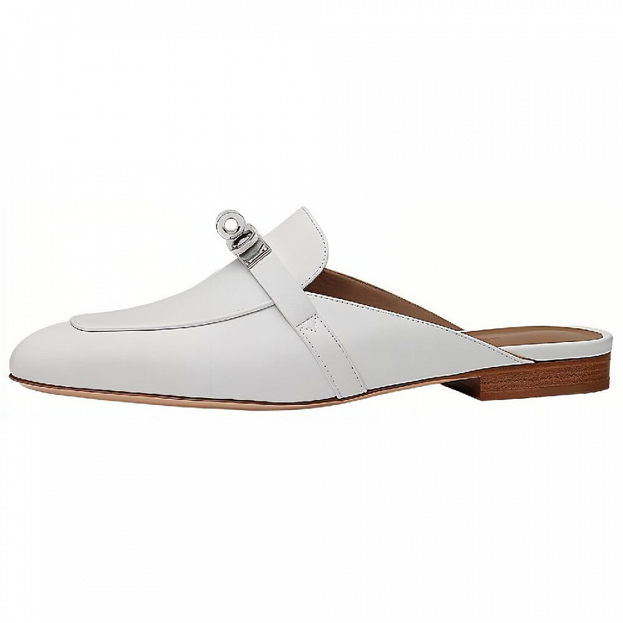 HERMES Casual Single Shoes Women's White купить в интернет-магазине Yoocart с быстрой доставкой по России.