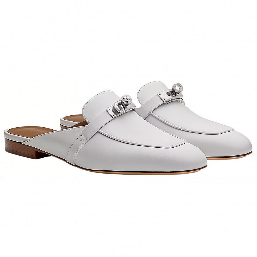 HERMES Casual Single Shoes Women's White купить в интернет-магазине Yoocart с быстрой доставкой по России.