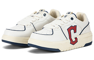 MLB Chunky Liner Basic Cleveland Indians Slip Resistant Low Top Skateboard Shoes Unisex Red 2 3142180