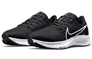 Nike Air Zoom Pegasus 38 Black White Women's 2 3142805