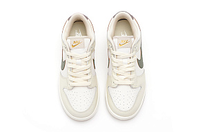 Nike Dunk Low Low-Top Skateboard Shoes Women's Olive Green 3 3143031