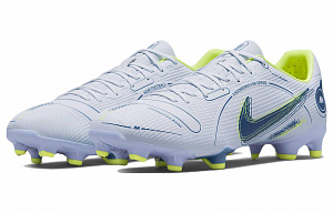 Nike Mercurial Vapor 14 Academy MG 'Grey Blackened Blue' 2 3143036