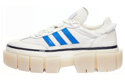 Adidas Originals Sleek Super Beyonce Ivy Park White Blue Women's