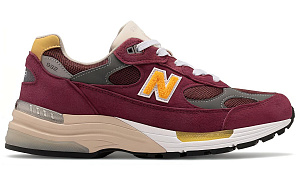 New Balance 992 Burgundy Gold 1 3143134